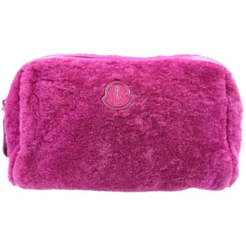 Pre-owned Fur clutches , female, Sizes: ONE SIZE - Moncler Pre-owned - Modalova