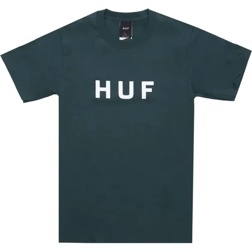Grünes Logo Tee HUF - HUF - Modalova