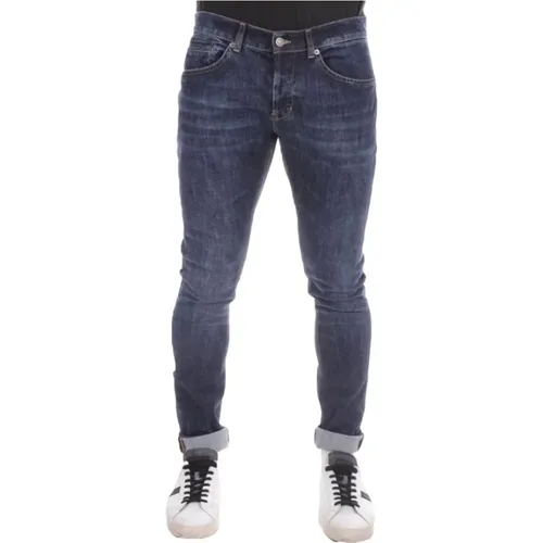 Slim-Fit Up232 Ds0257.800 Jeans , Herren, Größe: W36 - Dondup - Modalova