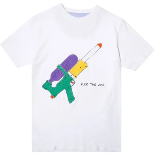 Wasser-Pistole besticktes Designer-T-Shirt - Lc23 - Modalova