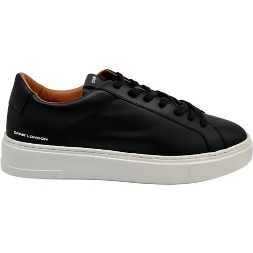 Low Top Sneakers , male, Sizes: 12 UK, 9 UK, 11 UK - Crime London - Modalova