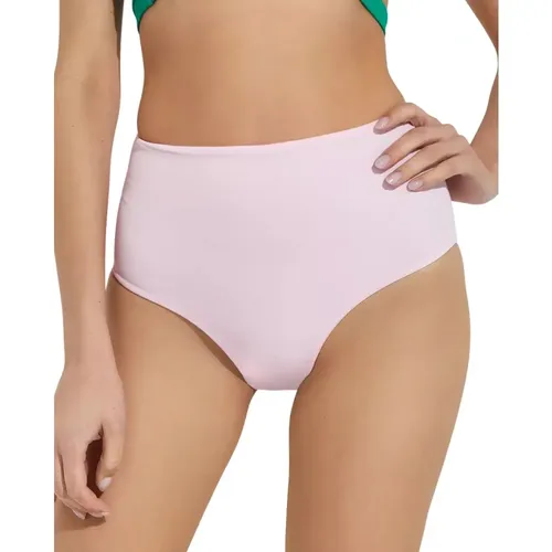 Wendbarer Bikinihose mit hoher Taille Alicia , Damen, Größe: M - Agua by Agua Bendita - Modalova