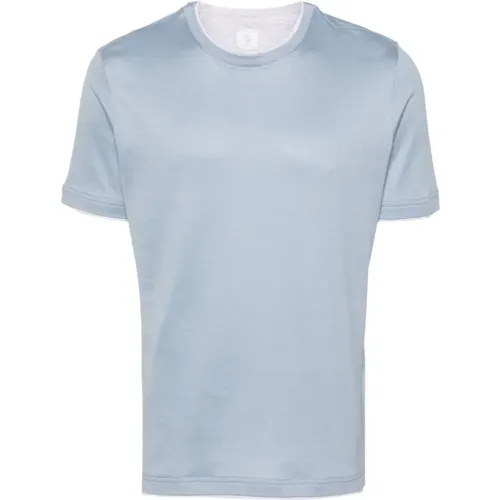 Italian Cotton T-Shirt , male, Sizes: XL, 2XL - Eleventy - Modalova