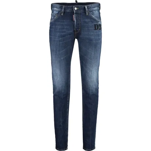 Klassische Denim Jeans für den Alltag , Herren, Größe: XL - Dsquared2 - Modalova