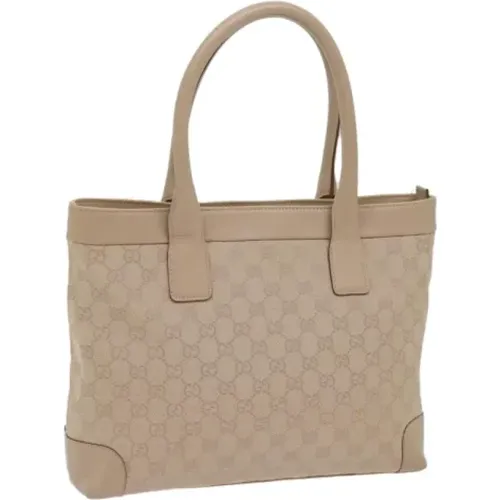 Pre-owned Canvas gucci-bags , female, Sizes: ONE SIZE - Gucci Vintage - Modalova