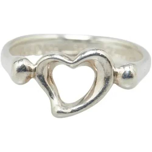 Pre-owned Silver rings , female, Sizes: ONE SIZE - Tiffany & Co. Pre-owned - Modalova