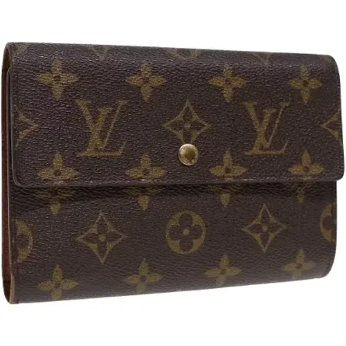 Pre-owned Canvas wallets , female, Sizes: ONE SIZE - Louis Vuitton Vintage - Modalova