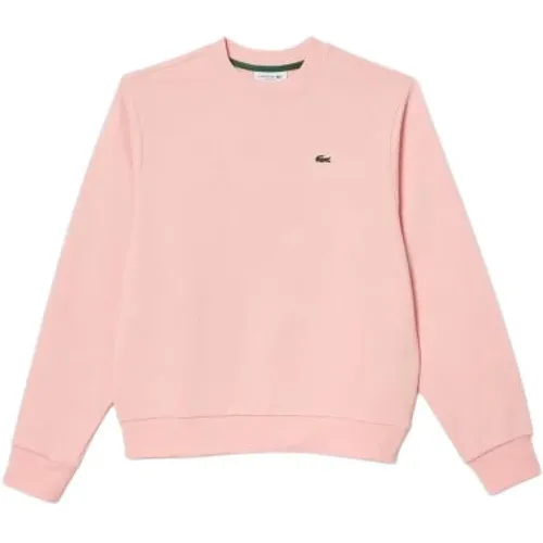 Damen Color Block Sweatshirt , Damen, Größe: 2XL - Lacoste - Modalova