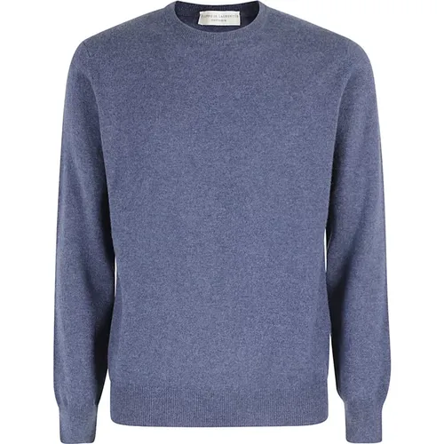 Kaschmir Hals Pullover - Filippo De Laurentiis - Modalova