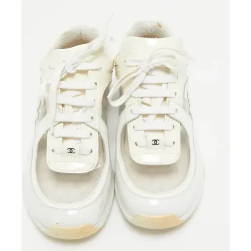 Pre-owned Leather sneakers , female, Sizes: 5 UK - Chanel Vintage - Modalova