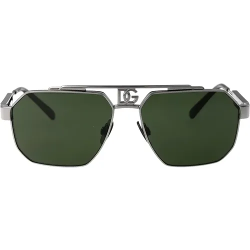 Stylish Sunglasses with Model 0Dg2294 , male, Sizes: 59 MM - Dolce & Gabbana - Modalova