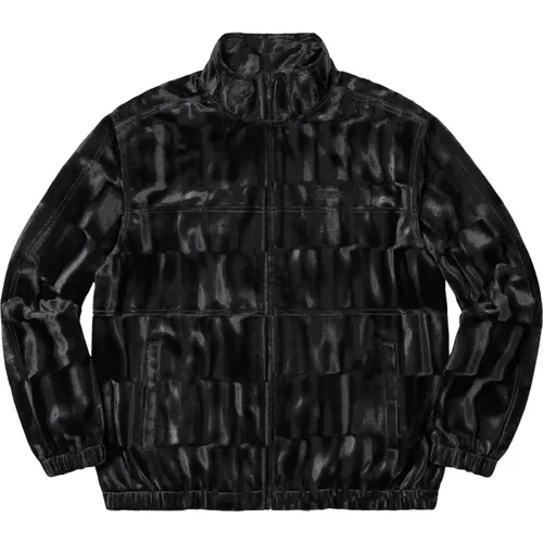 Velour Track Jacket Limited Edition , male, Sizes: L, XL - Supreme - Modalova