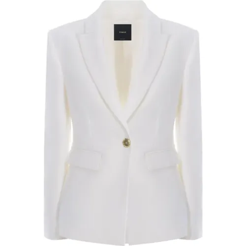 Weiße Jacken für Frauen , Damen, Größe: M - pinko - Modalova