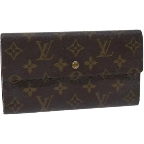 Pre-owned Coated canvas wallets , female, Sizes: ONE SIZE - Louis Vuitton Vintage - Modalova