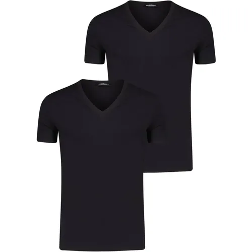 Pack T-Shirt, Classic Fit, 100% Cotton , male, Sizes: 2XL - Dsquared2 - Modalova
