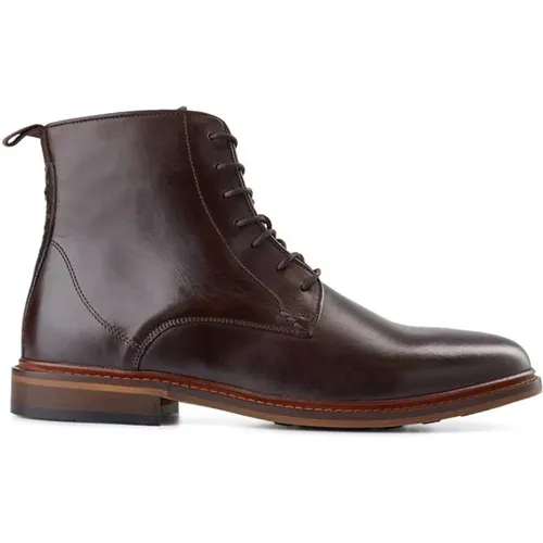 Leather Lace-Up Boot - Timeless Style , male, Sizes: 6 UK - Shoe the Bear - Modalova
