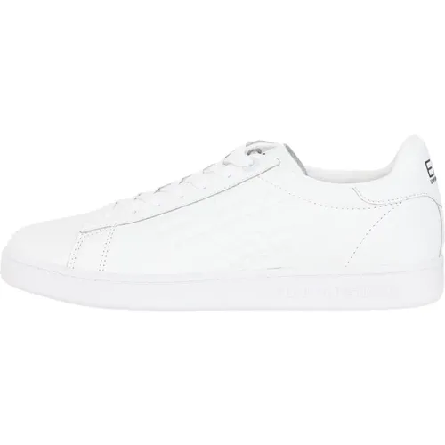 Weiße Herrenschuhe , Herren, Größe: 40 EU - Emporio Armani EA7 - Modalova