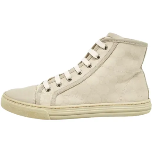 Pre-owned Canvas sneakers , female, Sizes: 4 UK - Gucci Vintage - Modalova