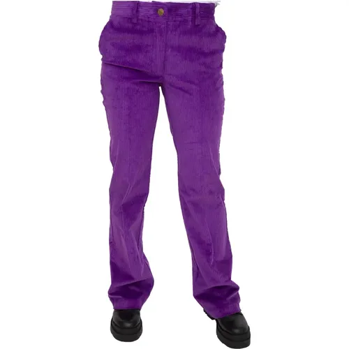 Flare Violette Hose , Damen, Größe: XS - Twinset - Modalova