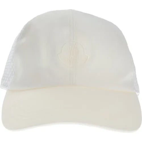 Cap - Regular Fit - All Temperature - 98% Cotton - 2% Elastane , female, Sizes: ONE SIZE - Moncler - Modalova