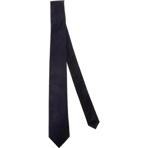 Hand-Sewn Tailored Silk Tie , male, Sizes: ONE SIZE - Errico Formicola - Modalova