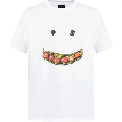 Happy Peas T-Shirt , male, Sizes: 2XL, S, XL, L - Paul Smith - Modalova