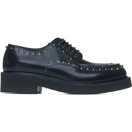 Flat Shoes Elegant Style , male, Sizes: 8 UK, 6 UK, 9 UK - Valentino Garavani - Modalova