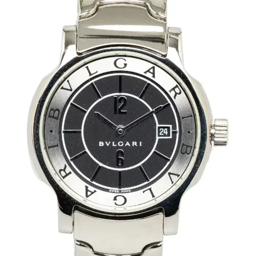 Pre-owned Metal watches , female, Sizes: ONE SIZE - Bvlgari Vintage - Modalova