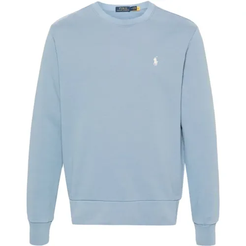 Blaue Channel Sweatshirt , Herren, Größe: L - Ralph Lauren - Modalova