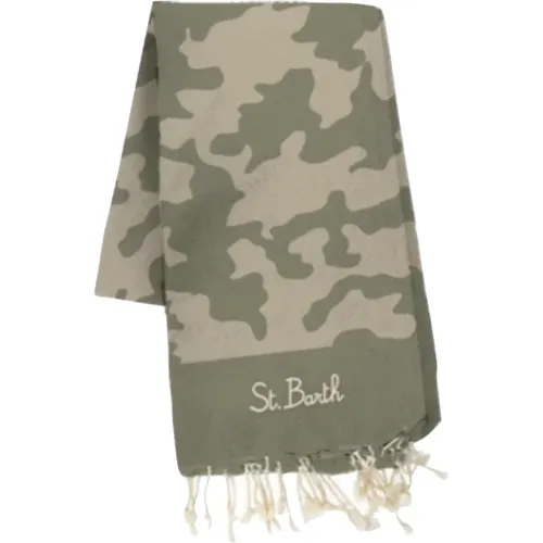 Cotton Beach Towel Camouflage Various Colors , unisex, Sizes: ONE SIZE - MC2 Saint Barth - Modalova