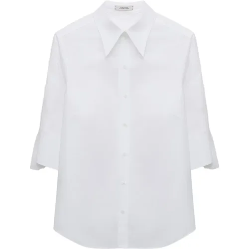 Elegant Poplin Power Blouse , female, Sizes: XS, L - dorothee schumacher - Modalova