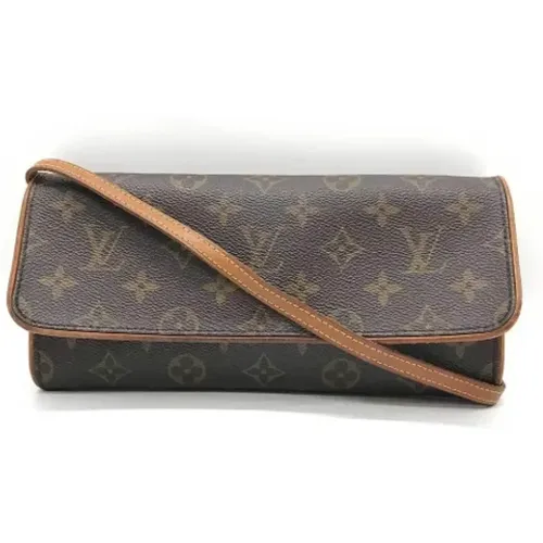 Pre-owned Canvas shoulder-bags , female, Sizes: ONE SIZE - Louis Vuitton Vintage - Modalova