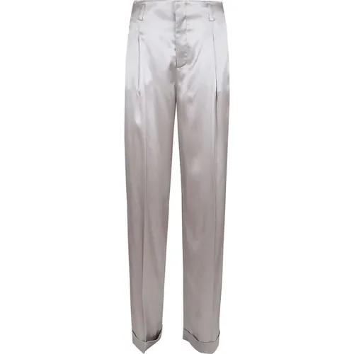 Women's Clothing Trousers Grey Aw22 , female, Sizes: XS - Ralph Lauren - Modalova