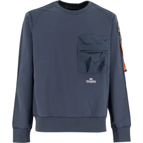 Modern Crewneck Sweatshirt , male, Sizes: L, XL - Parajumpers - Modalova