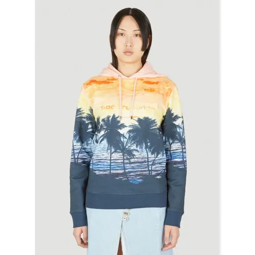 Sunset Hooded Sweatshirt , female, Sizes: S, XS - Paco Rabanne - Modalova