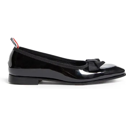 Gepolsterte Lederballerinas , Damen, Größe: 36 1/2 EU - Thom Browne - Modalova