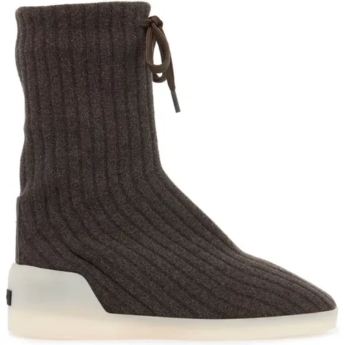 Knit Hi Ankle Boots , male, Sizes: 6 UK, 7 UK, 9 UK, 10 UK - Fear Of God - Modalova