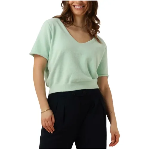 Grünes Trendy Top KN LOU , Damen, Größe: L - Catwalk Junkie - Modalova