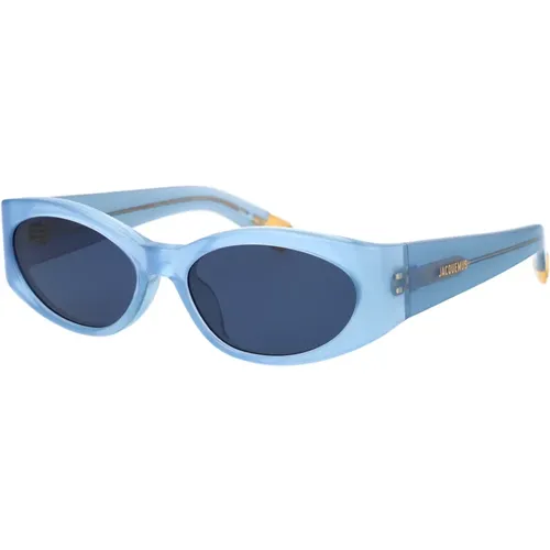 Oval Sunglasses for Stylish Look , unisex, Sizes: 55 MM - Jacquemus - Modalova