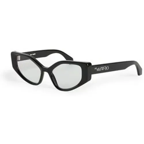 Stylish Glasses Upgrade , unisex, Sizes: 53 MM - Off White - Modalova