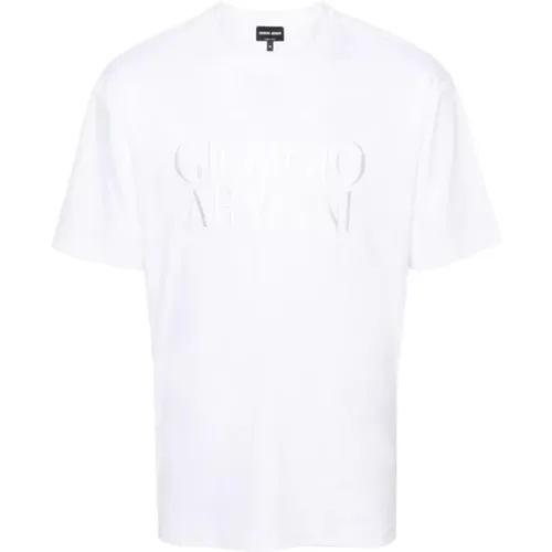 U090 T-Shirt - Stilvoll und Bequem , Herren, Größe: XL - Giorgio Armani - Modalova