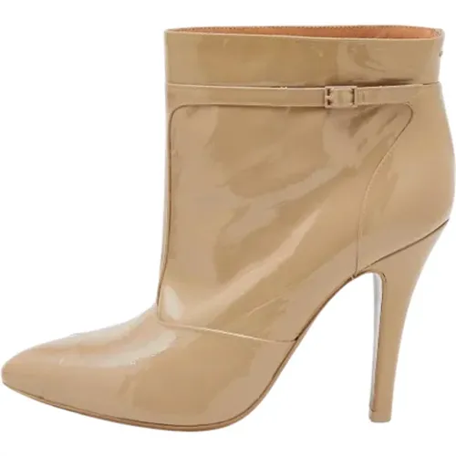 Pre-owned Leather boots , female, Sizes: 4 1/2 UK - Maison Margiela Pre-owned - Modalova