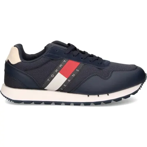 Retro Runner Ess Sneaker , male, Sizes: 10 UK, 9 UK, 8 UK, 6 UK - Tommy Hilfiger - Modalova