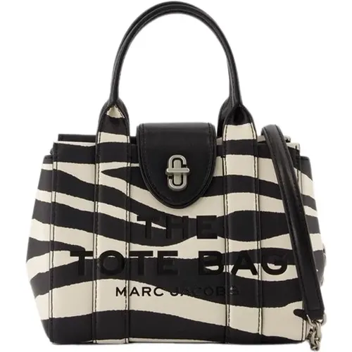 Schwarze Leder Mini Tote Tasche - Marc Jacobs - Modalova