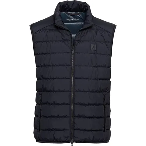 Casual Vest Regular Fit Sorona Fil , Herren, Größe: L - Marc O'Polo - Modalova