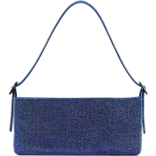 La Grande Kristall Handtasche in Blau - Benedetta Bruzziches - Modalova