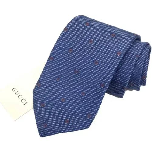 Pre-owned Silk home-office , male, Sizes: ONE SIZE - Gucci Vintage - Modalova