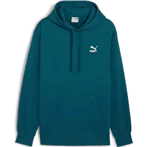 Kapuzenpullover Sweatshirt Klassischer Stil , Herren, Größe: L - Puma - Modalova