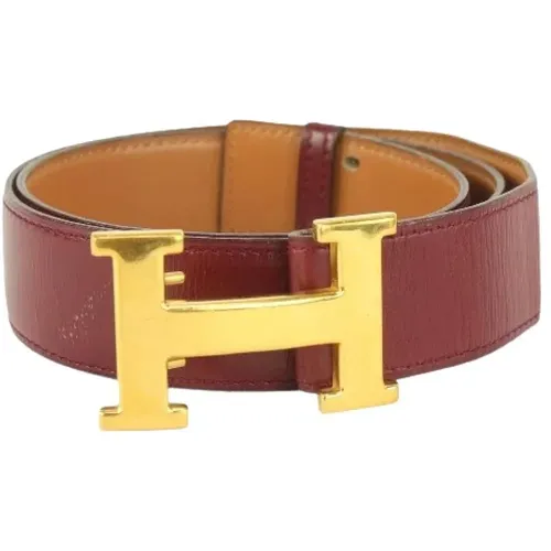 Pre-owned Leather belts , female, Sizes: ONE SIZE - Hermès Vintage - Modalova