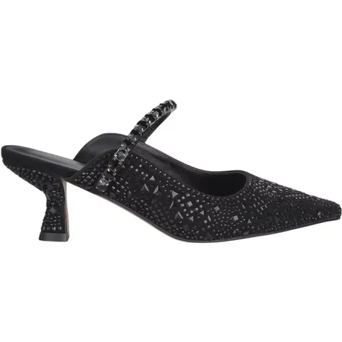 Sparkling High Heeled Shoe , female, Sizes: 8 UK, 5 UK, 9 UK, 3 UK, 7 UK, 4 UK, 6 UK - Alma en Pena - Modalova